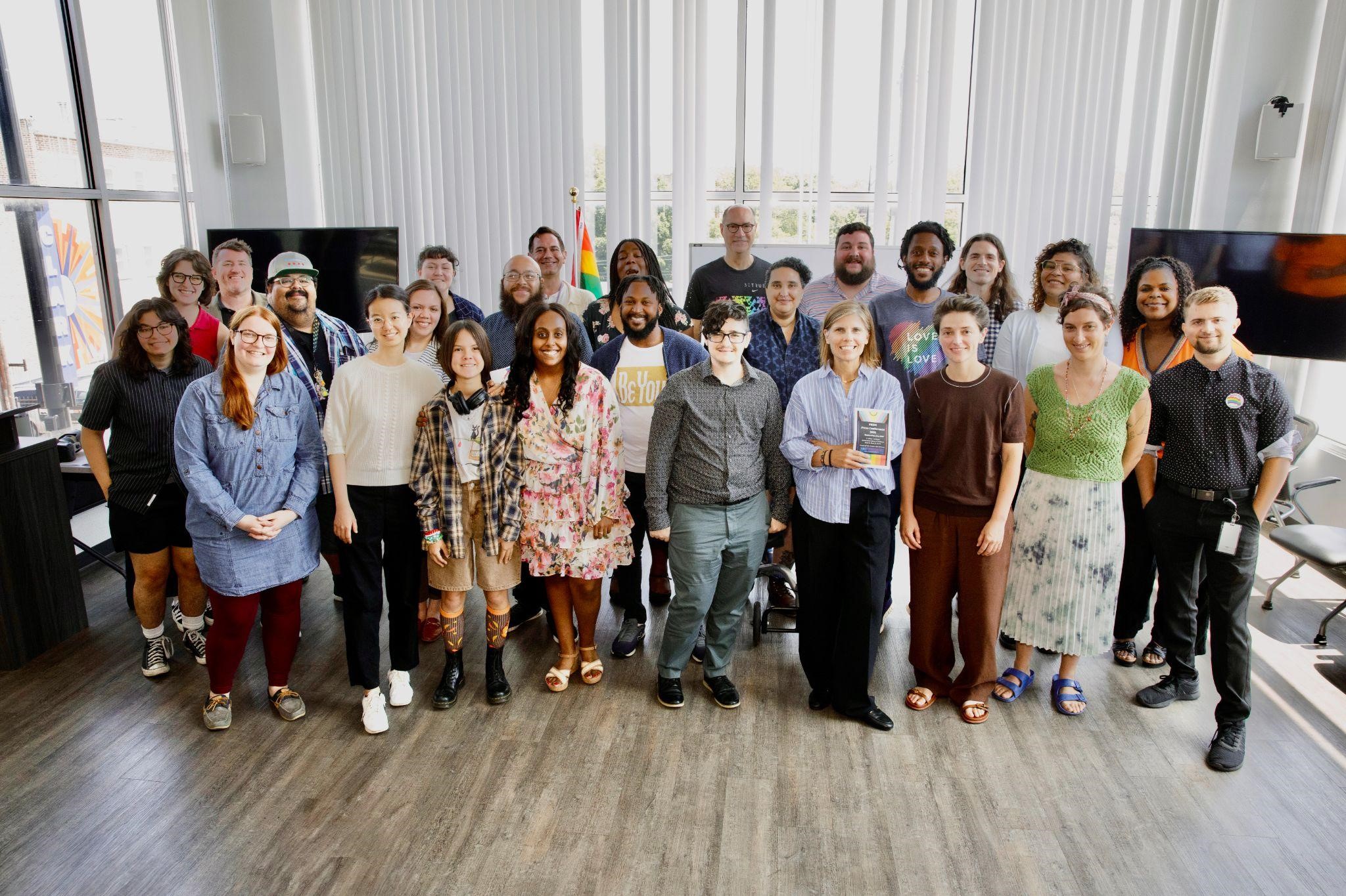 Simmons & LGBTQ+ Advocates, leaders, and community members